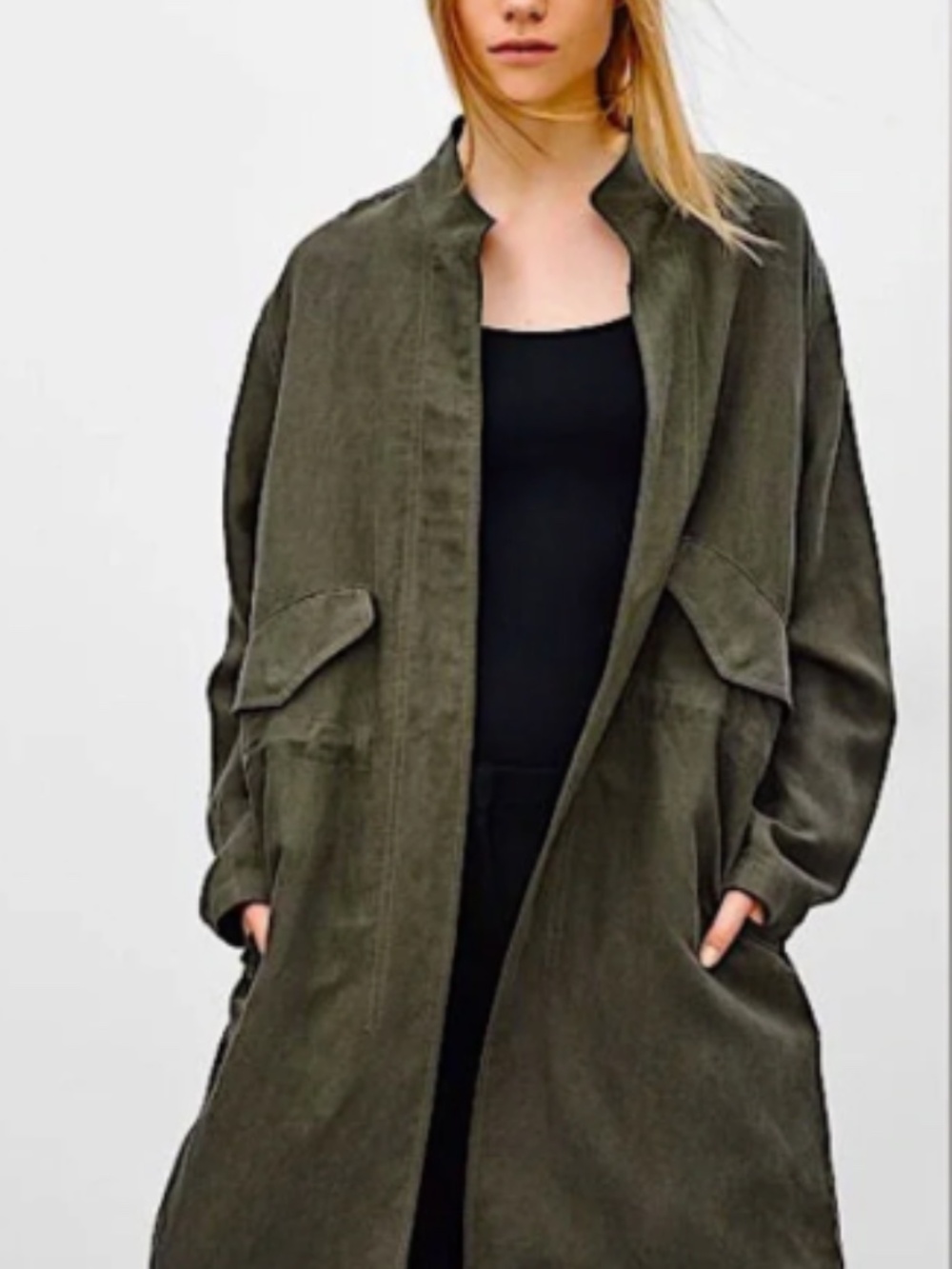 Babaton Clarence Jacket Army Green